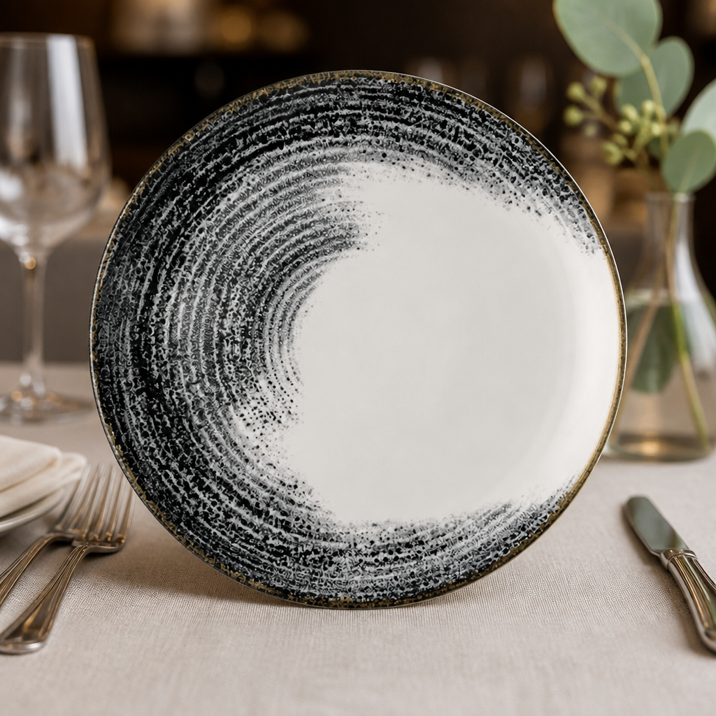 Commercial Coupe Plates 288mm - 12 Pack, Dishwasher Safe
