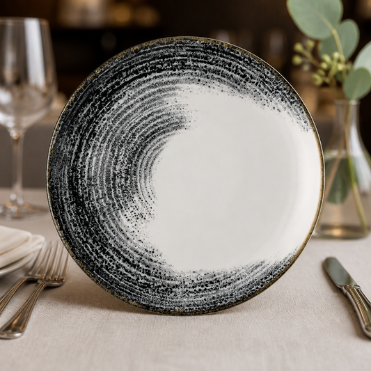 Commercial Coupe Plates 288mm - 12 Pack, Dishwasher Safe