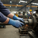 Premium Nature Latex Coated Gloves for General Use - Eco-Friendly and Durable for Automotive and Assembly Line Tasks