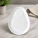 Commercial Combi Tray 255mm White Ceramic - 12 Pack