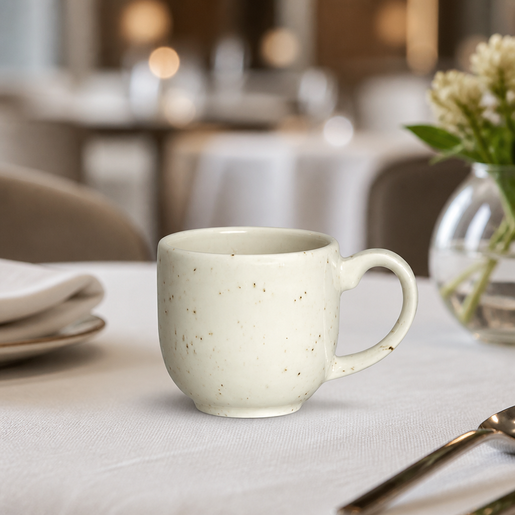 Commercial 114ml Pepper Mugs - 12 Pack Tableware Set