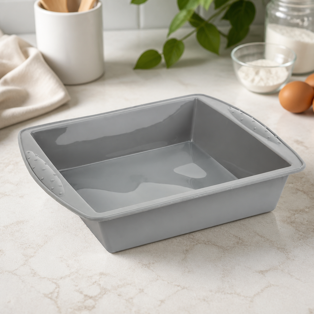 Commercial Silicone Square Baking Pan 245mm for Baking