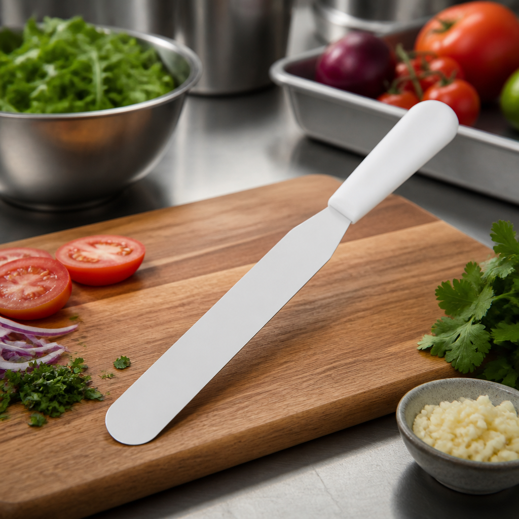 20cm Stainless Steel Palette Knife for Pastry and Baking