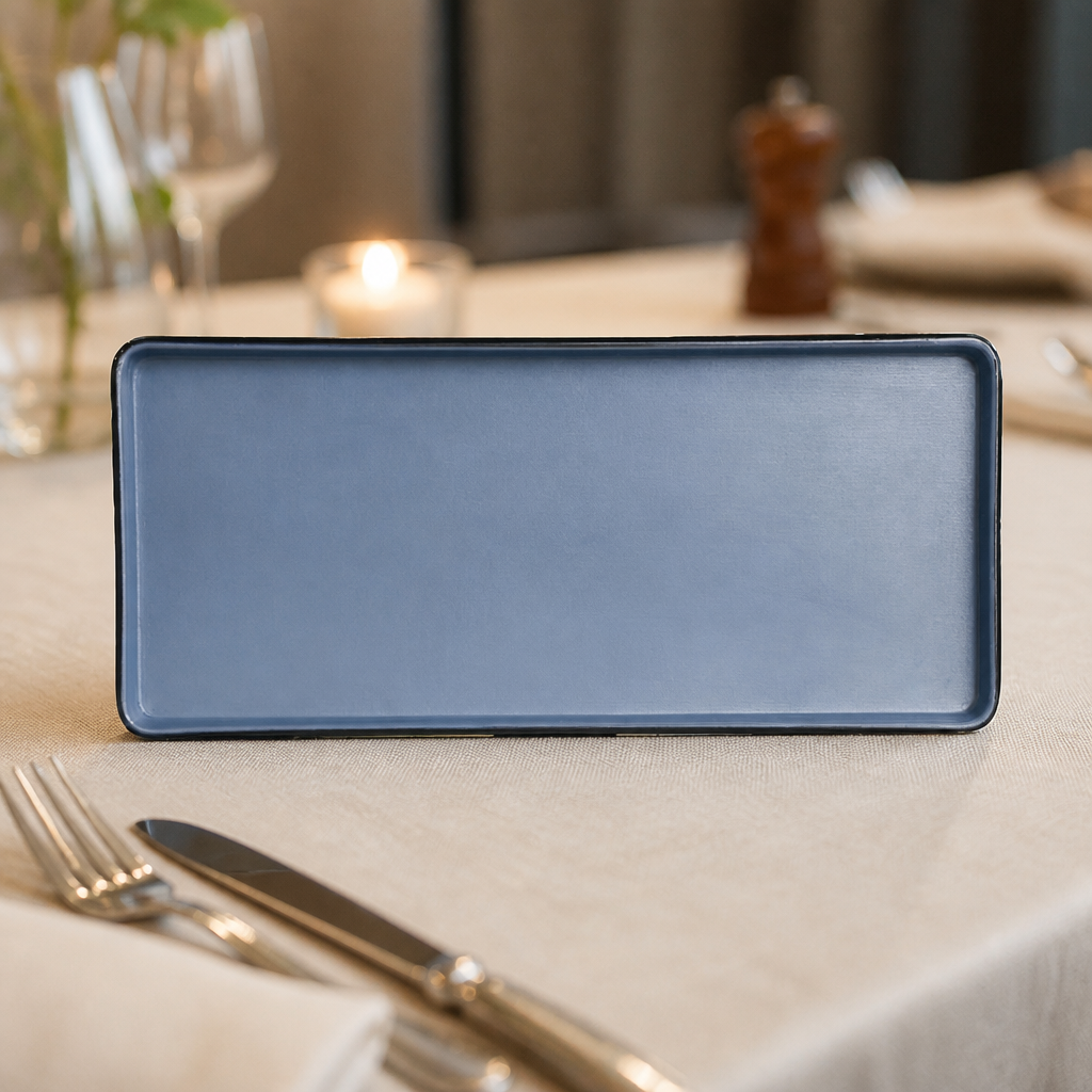 Commercial Melamine Rectangle Trays 292mm for food service