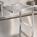 600mm Right Hand Pass Through Commercial Dishwash Table