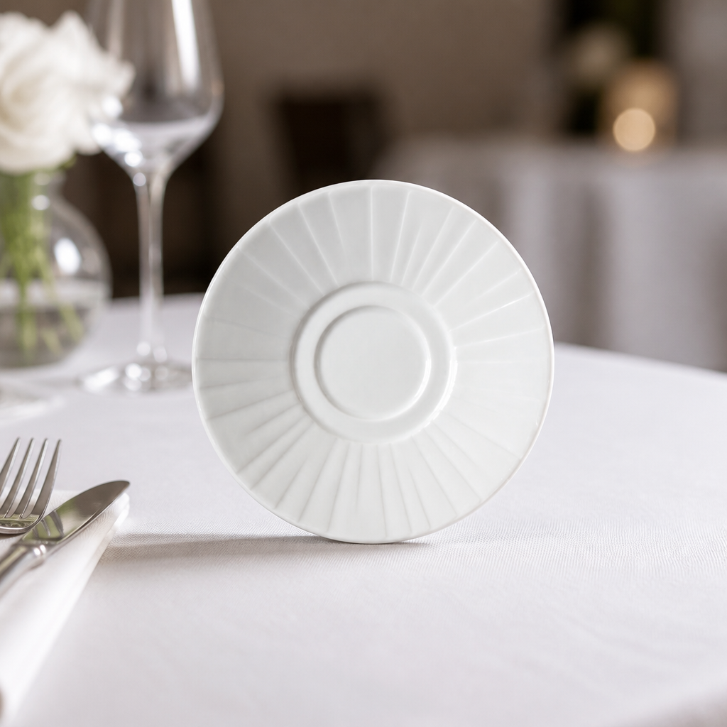 Commercial Stackable Saucers 152.5mm - 36 Pack