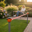 Premium Retractable Unit with 9m Tape for Indoor Safety Zones in Orange - High-Quality Professional Grade for Industrial and Commercial Applications