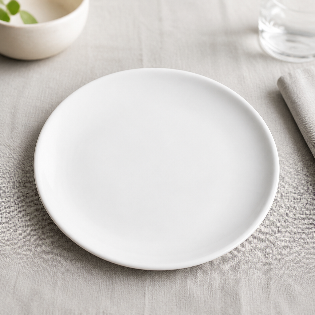 Commercial Chia Plates 270mm Porcelain - 6 Pack