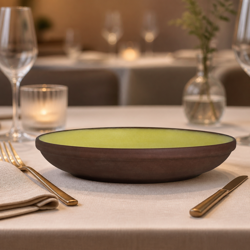 Commercial Deep Plates 220mm for restaurant dining