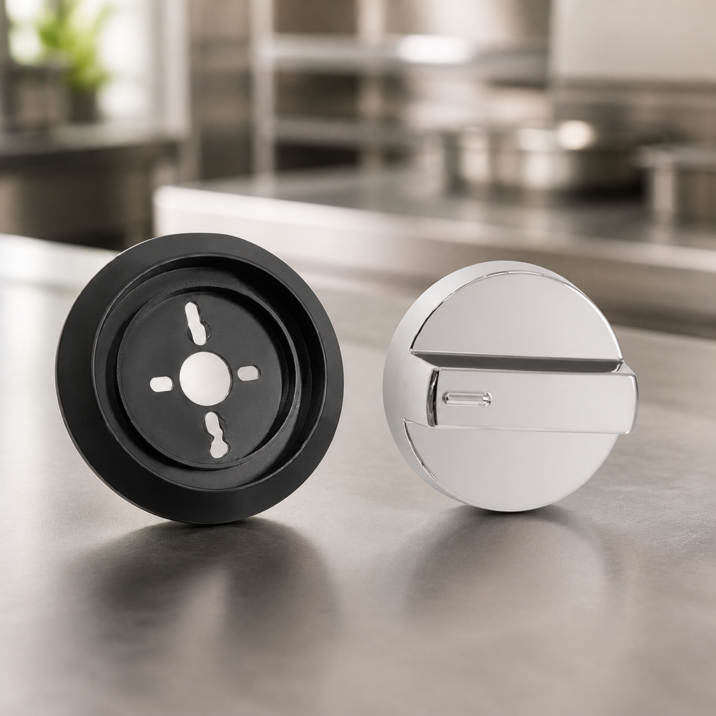 Commercial Induction Hob Knob Stainless Steel Replacement Part