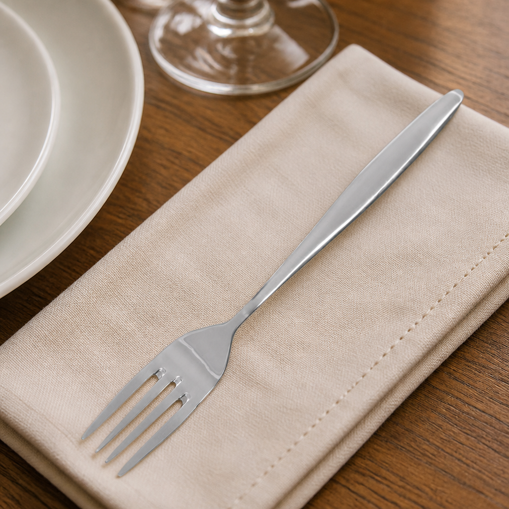 Commercial Dessert Fork 185mm stainless steel cutlery pack