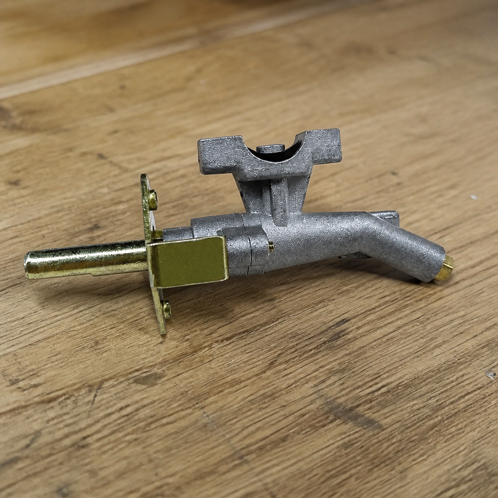 Commercial Barbecue Valve Steel 55mm Height Replacement Part