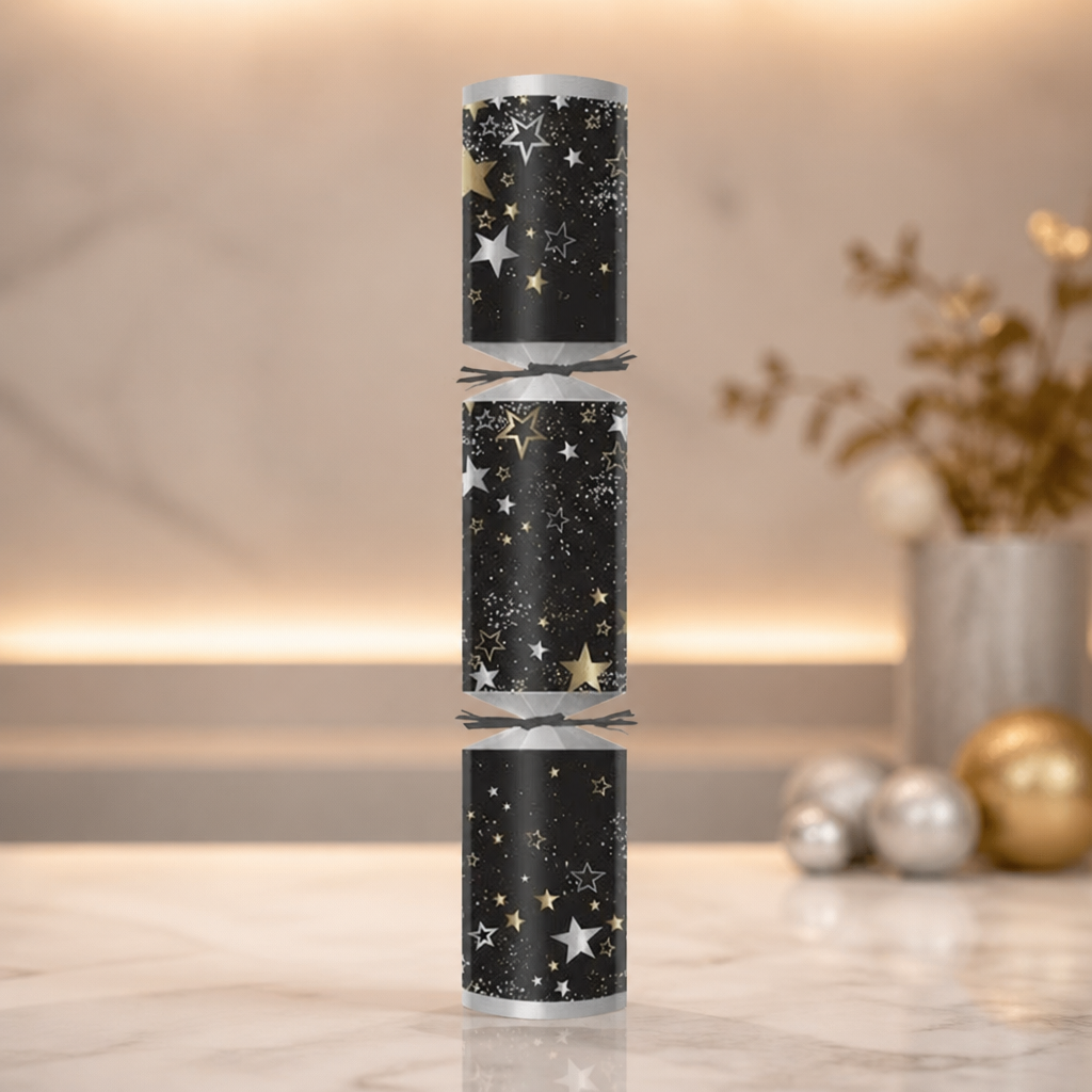 50 pack of recyclable 11 inch Christmas crackers