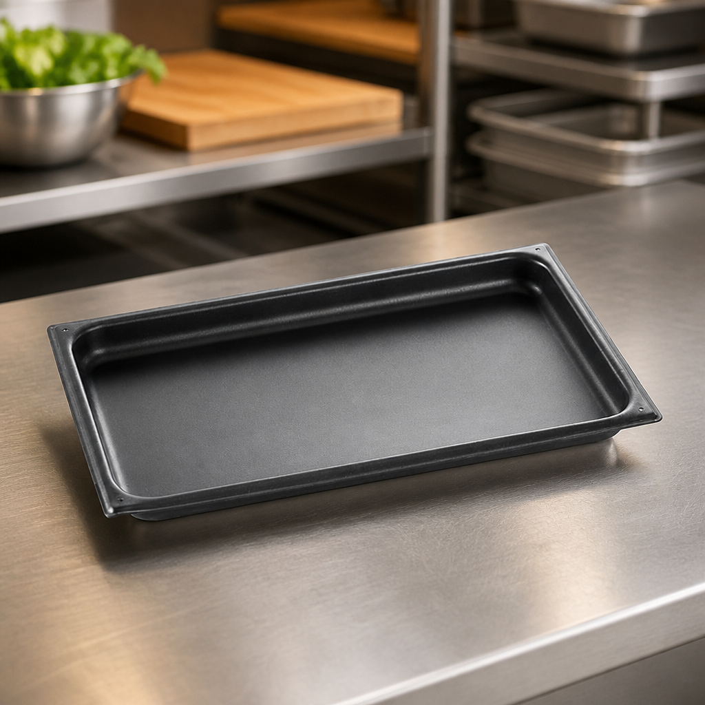 40mm Commercial Gastronorm Tray 1/1 Size Aluminium Alloy