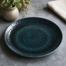 Commercial Coupe Plates 165mm Blue Super Vitrified Ceramic 12 Pack