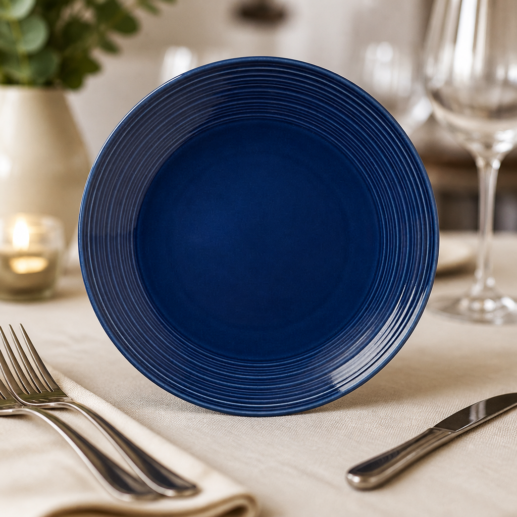 Commercial Coupe Plates 230mm Midnight Blue Pack of 12