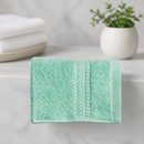Commercial Mint Face Cloths 10 Pack Soft 100% Cotton Towels