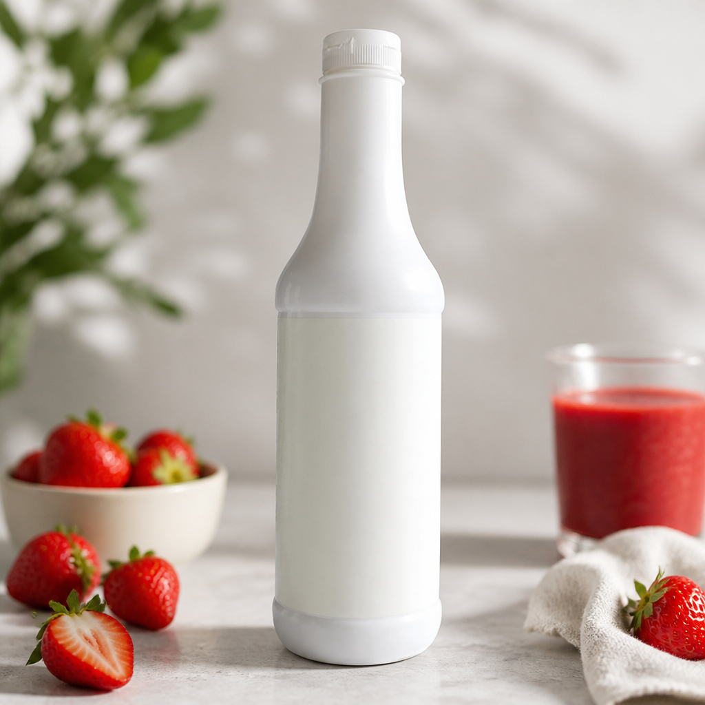 Commercial Strawberry Puree 1L - Vegan Cocktail Mixer