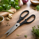 Professional Kitchen Scissors Ergonomic Stainless Steel 8 Inch