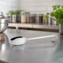 12" Commercial Basting Spoon with Hook for Cooking and Serving