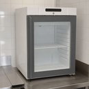 Commercial Undercounter Fridge 128Ltr White Display Cooler