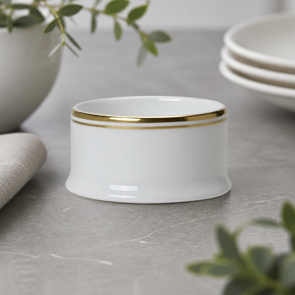 Commercial Burnished Gold Condiment Pots 65mm - 24 Pack