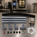 Installation Kit for Commercial Combi Ovens with Tubing and Fittings