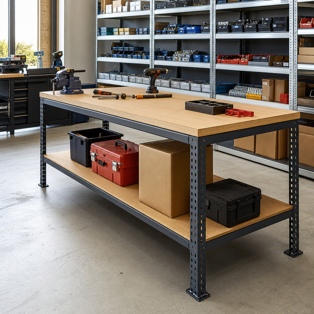 Beech Plywood Workbench Shelf