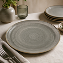 Commercial Stonecast Round Coupe Plates 295mm Peppercorn Grey