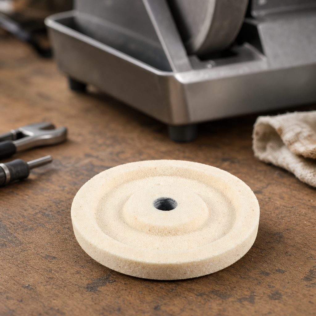 Commercial sharpening stone for meat slicer 30g capacity
