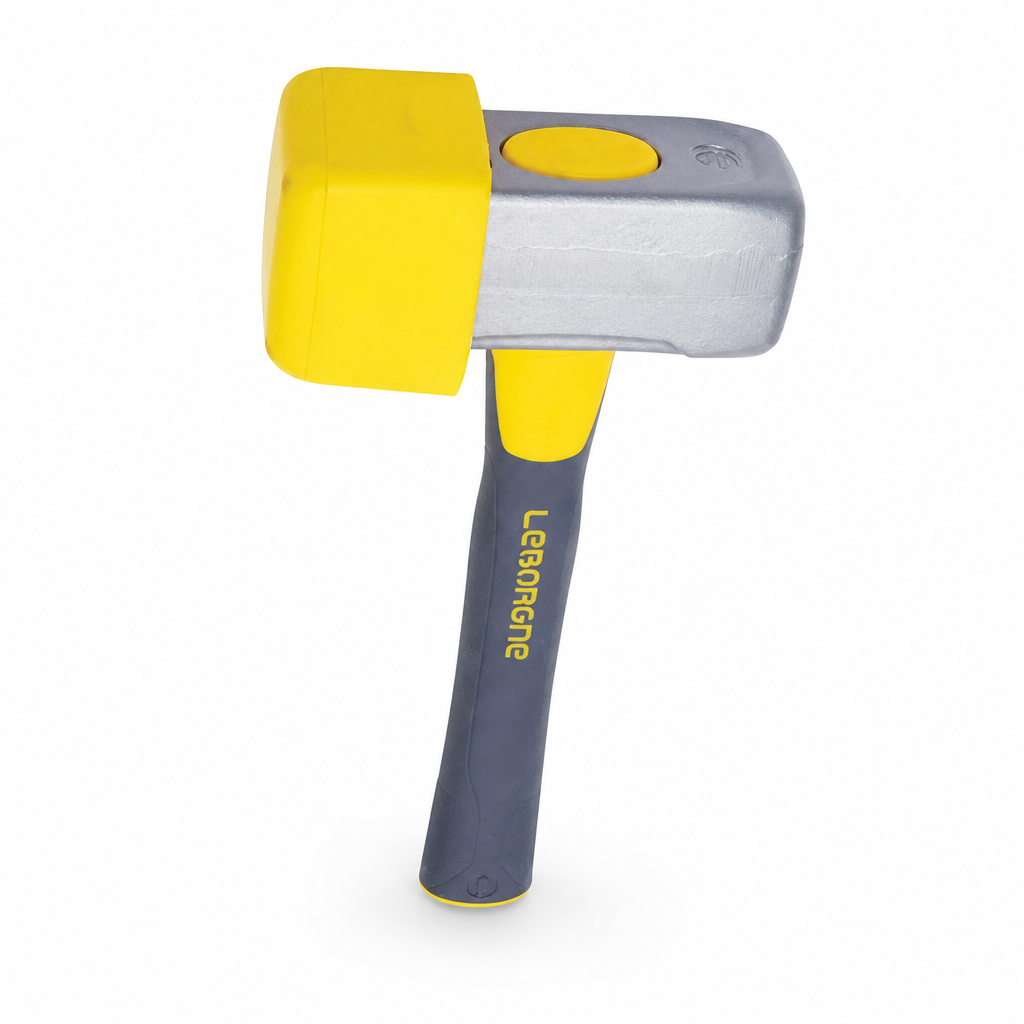 Bevel Edge Club Hammer with Rubber End