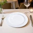 Commercial Porcelain Plates 254mm White 12 Pack Catering Supplies