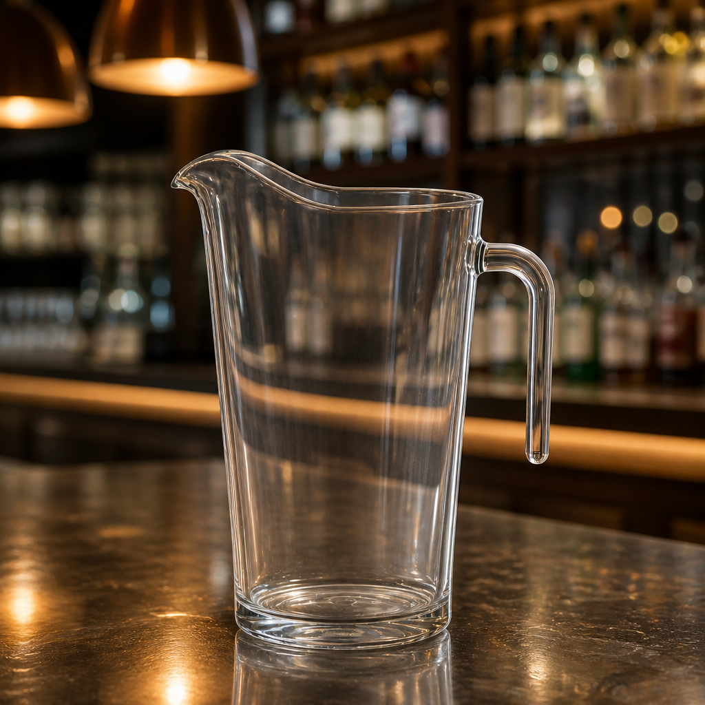 Commercial Plastic Jug 3 Pint Capacity 6 Pack Stain Resistant