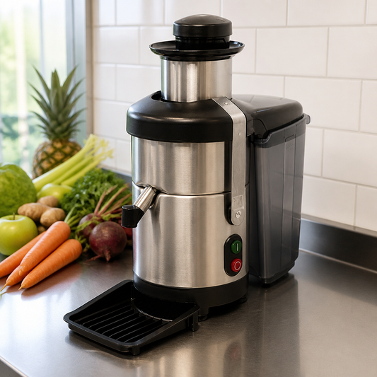 6.5L Commercial Automatic Juicer with Drip Tray and Ejector Spout