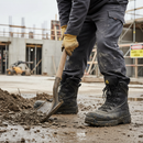 Premium Hybrid Metal-Free Hi-Leg Waterproof Safety Boot for Industrial Use, Size 4-14
