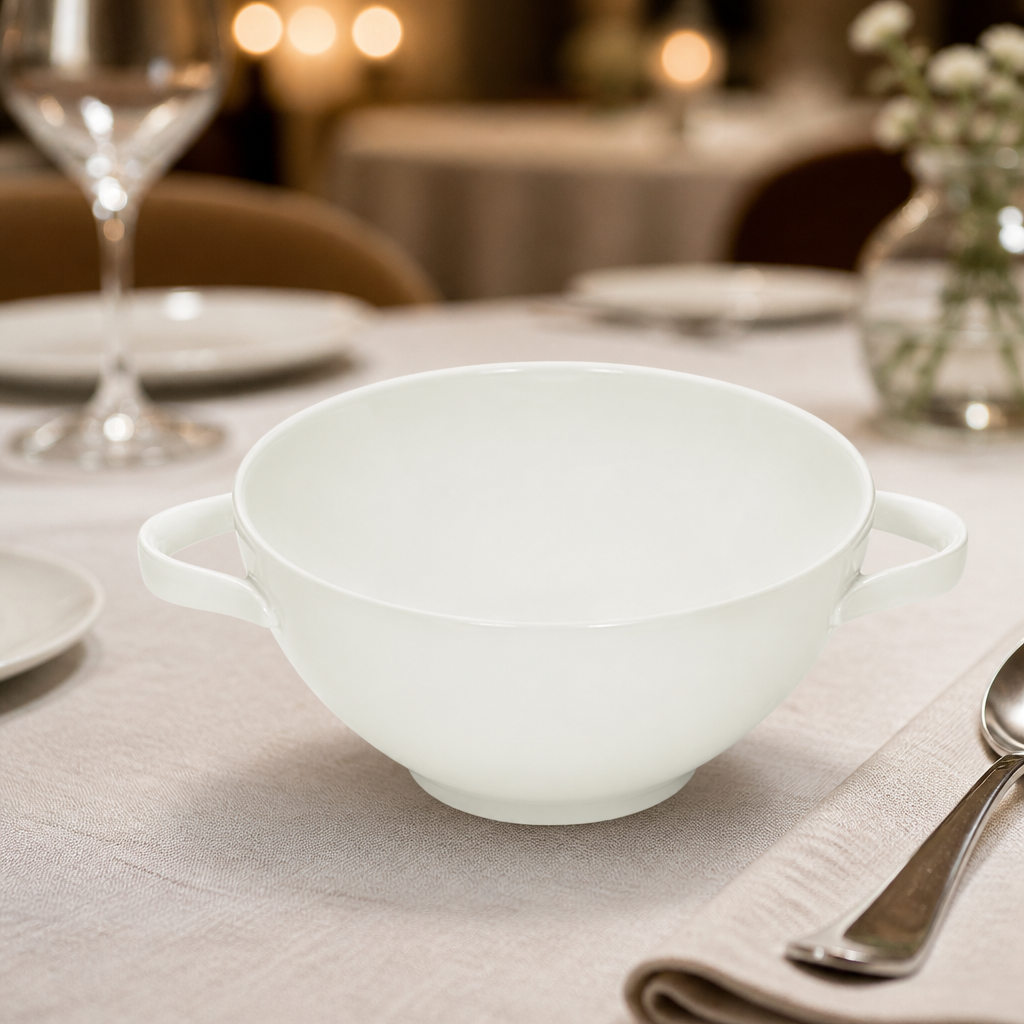 Pack of 12 Commercial Microwave-Safe Bowls 350ml