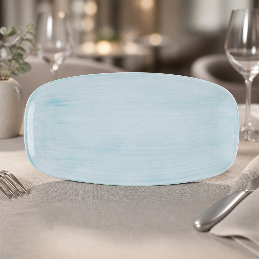 Canvas Breeze Chefs Oblong Plates 288x152mm (12 Pack)