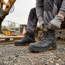 Premium Heavy Duty Waterproof Boot with Cold Insulating Lining for Outdoor Work - Sizes 5-13
