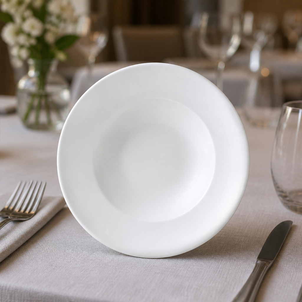 Commercial 230mm Nouveau Bowls - 24 Pack for fine dining