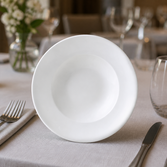 Commercial 230mm Nouveau Bowls - 24 Pack for fine dining