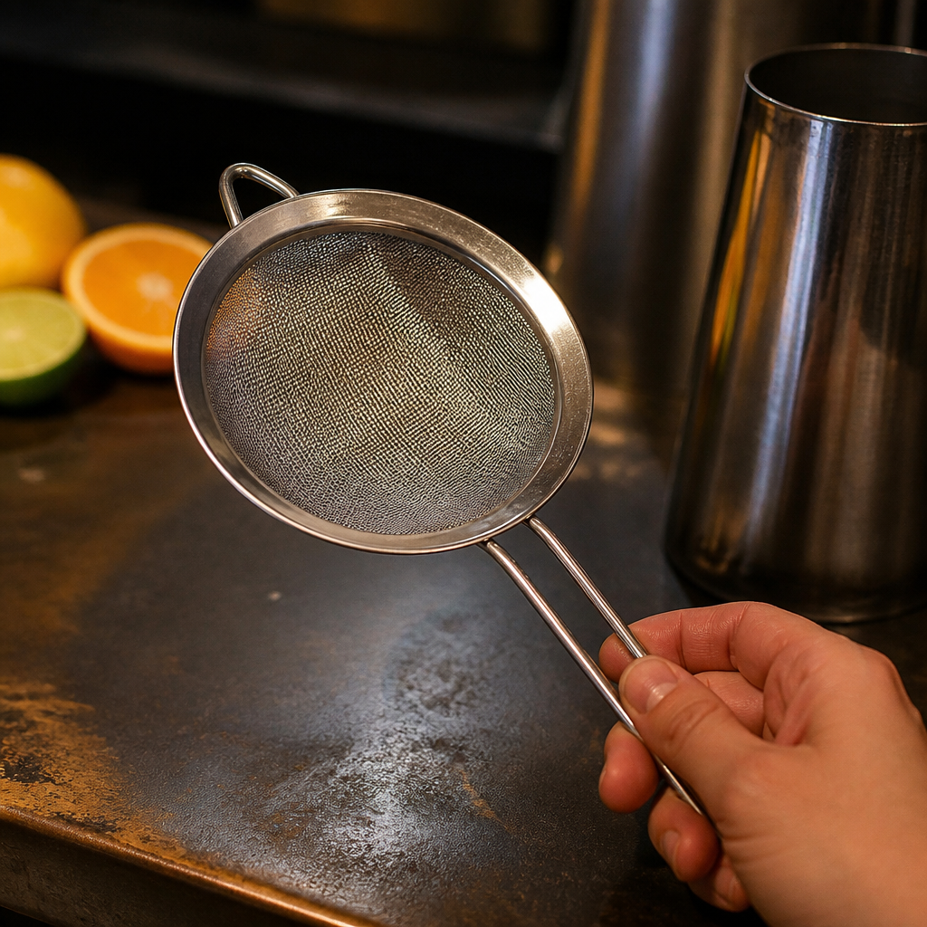 18cm Commercial Stainless Steel Sieve for cooking and baking