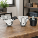 Commercial UVC Steriliser Cabinet Feet and Castors Set of 6