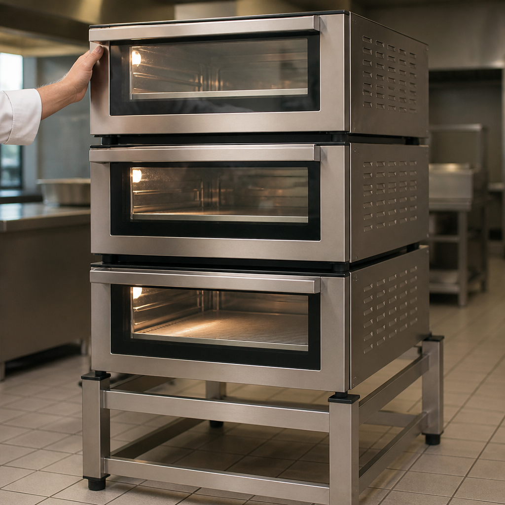 Commercial Low Stand for Stacking Ovens 794mm Wide