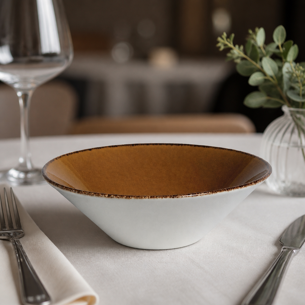 Commercial Mustard Essence Bowls 135mm - 24 Pack