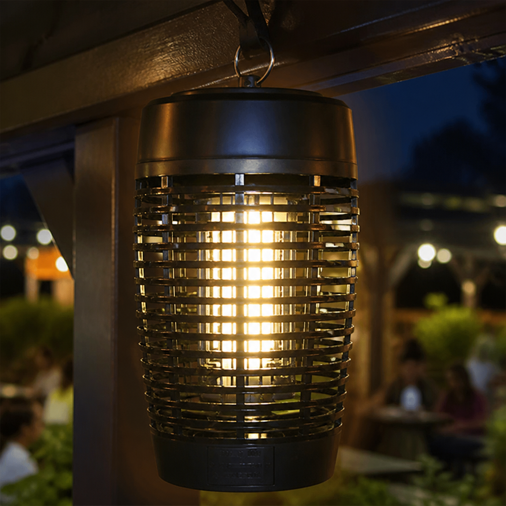 Commercial Indoor Outdoor Lantern Insect Killer with 80m2 coverage
