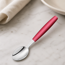 Commercial Dessert Spoons Red 170mm Pack of 12
