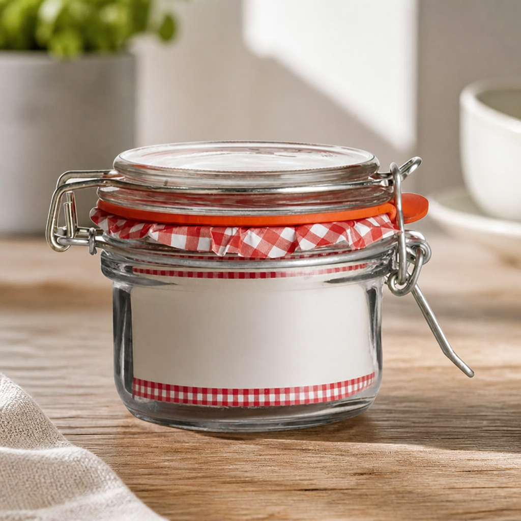 125ml Commercial Airtight Preserving Jar with Clip Top