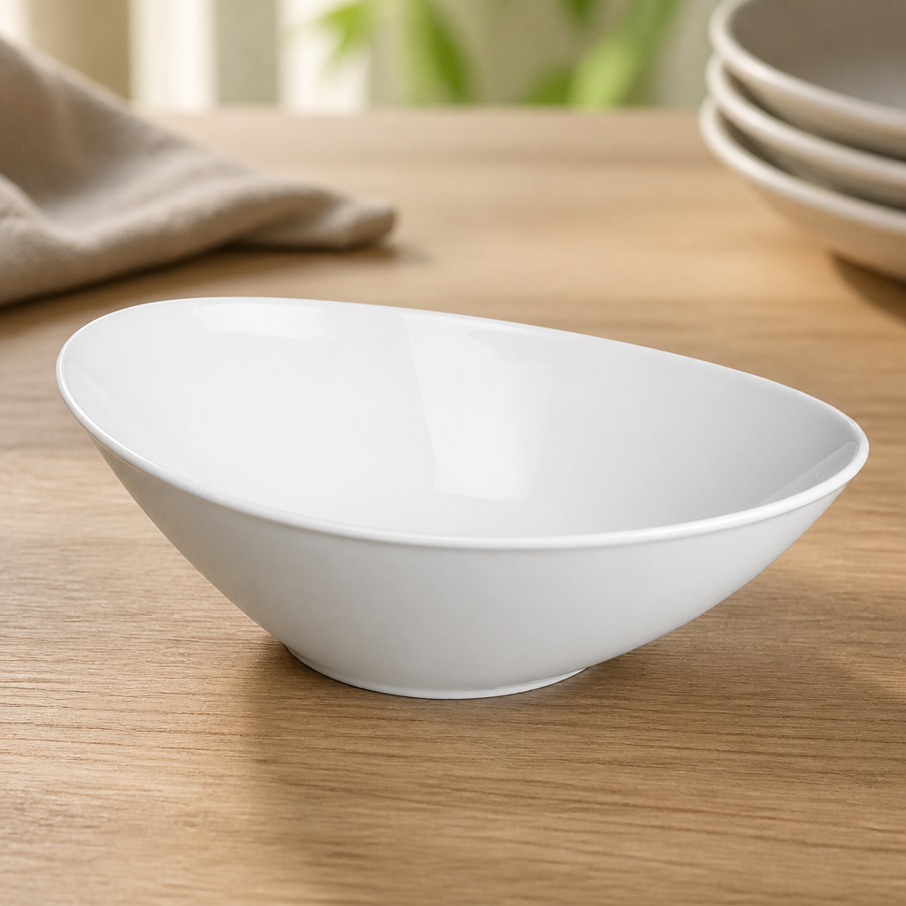 Commercial Oval Serving Bowls 255x180mm Pack of 6