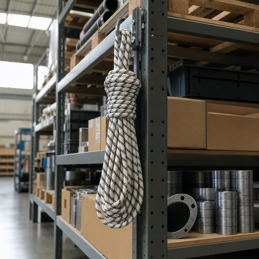 Black and White Nylon Rope 10 mm x 100 m
