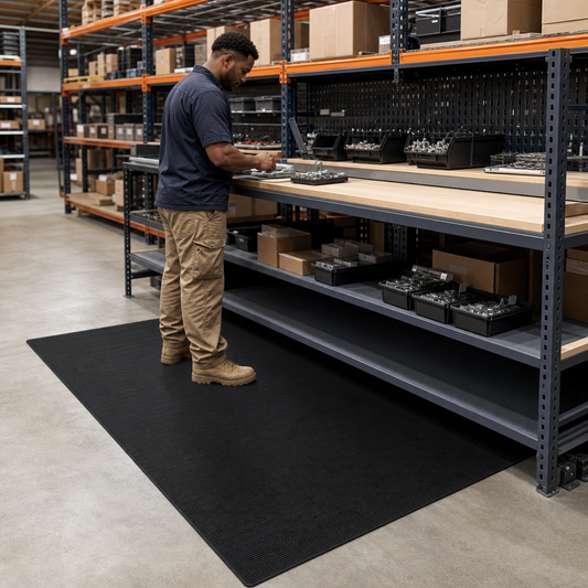 Black Anti-Static Rubber Bench Mat